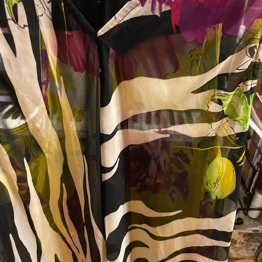 Joseph Ribkoff Multicolor Floral Dress - Picture 3 of 4